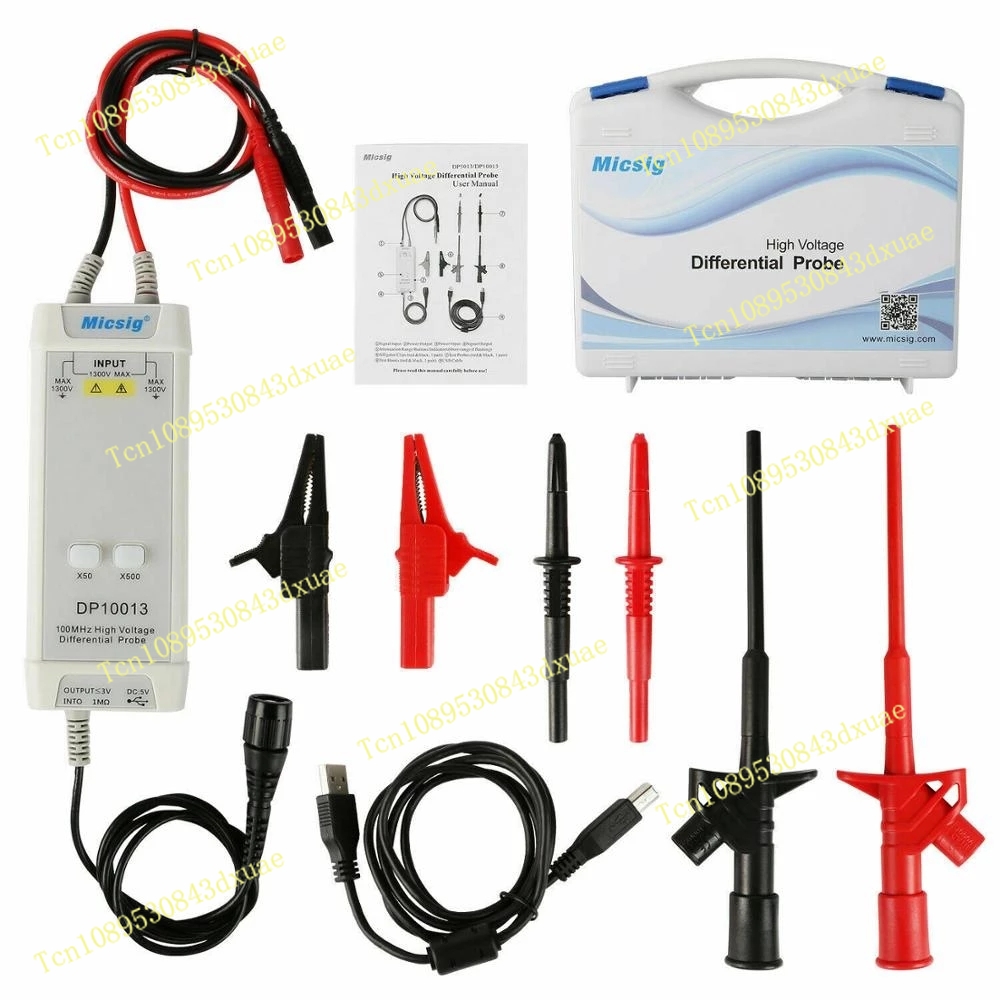 High Voltage Differential Probe 100Mhz 1300V - Sonda Differenziale ad Alta Tensione Micsig