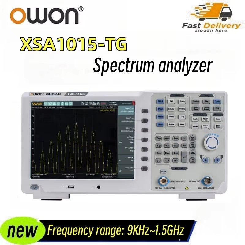OWON XSA1015P - Analizzatore d - Spectrum Analyzer Tracking Generator 1.5Ghz recensione e prezzo