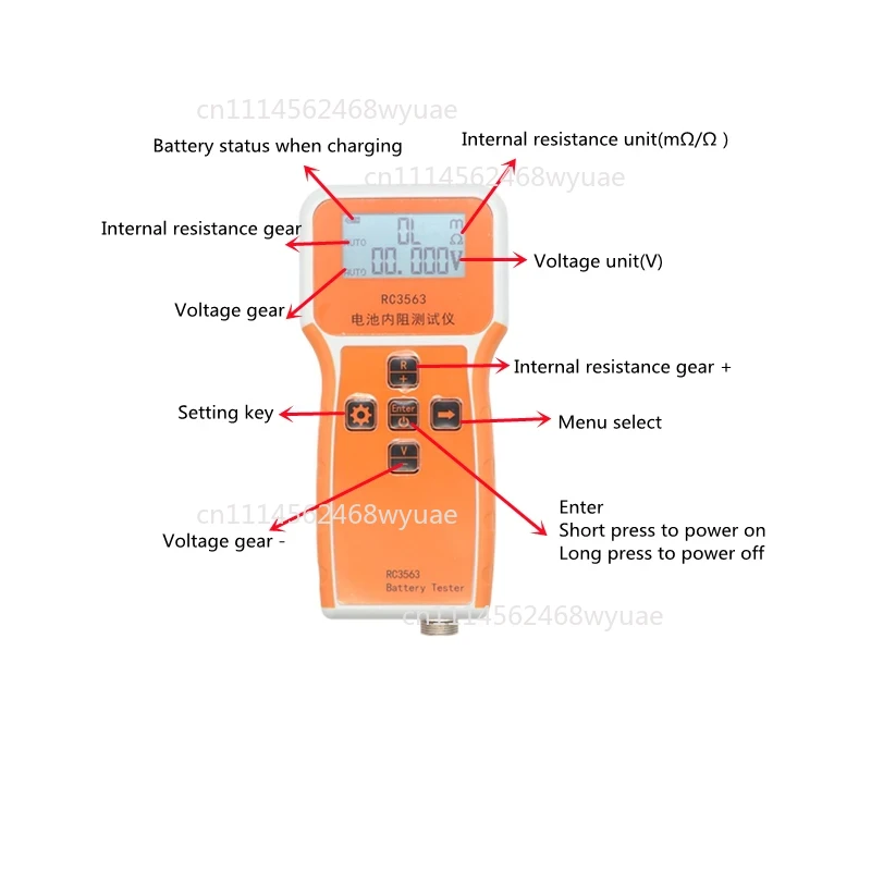 Tester di Resistenza Interna p - Battery Internal Resistance Tester Four Wire recensione e prezzo