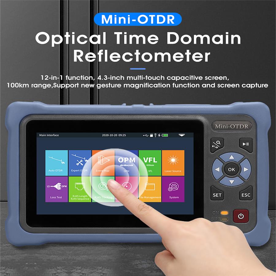 Touch Screen da 4,3 pollici MI - Optical Time Domain Reflectometer Otdr 1310 1550Nm recensione e prezzo