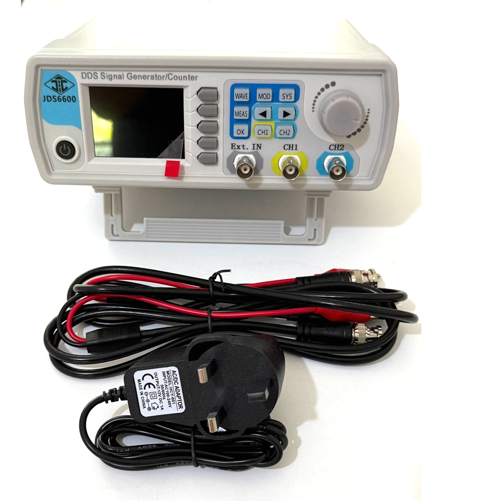 JDS6600 Generatore di segnale  - Dual Channel Arbitrary Waveform Function Generator 60Mhz recensione e prezzo