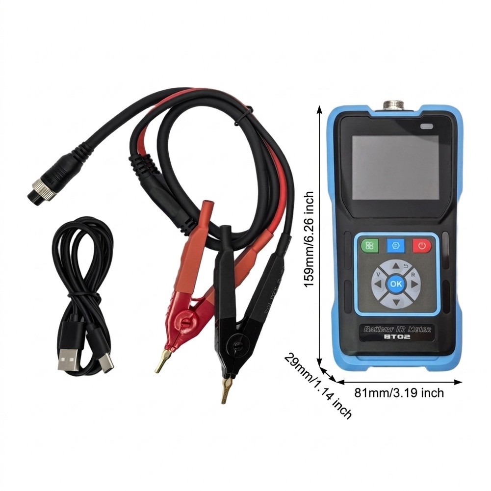 BT02 Tester di Resistenza Inte - Battery Internal Resistance Tester Four Wire recensione e prezzo